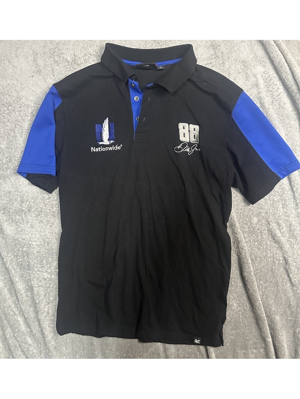 Chase Authentics Dale Earnhardt Jr 88 Nationwide Polo Shirt Mens Large NASCAR